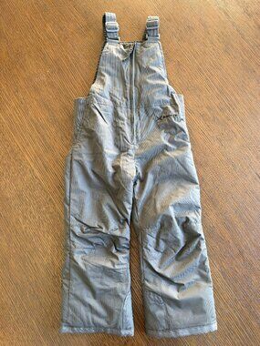Arctix Toddler Snow Bib Overalls Gray Size 4T Ski Snowboard Pants
